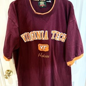 Virginia Tech Signature Series Unisex Maroon and Orange T-Shirt